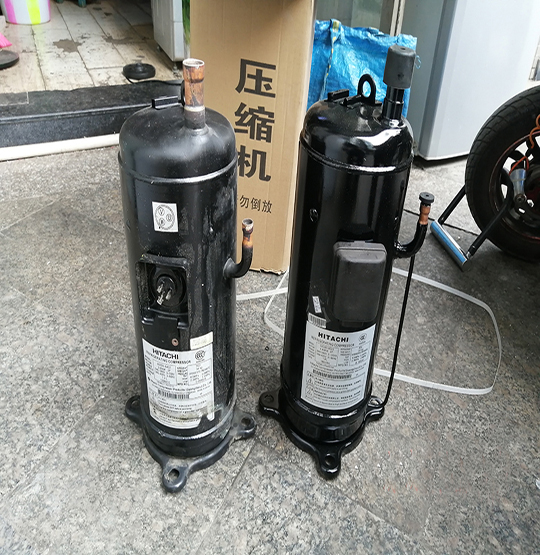 右玉中央空调压缩机的更换维修